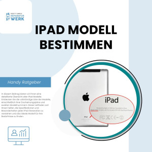 iPad Modell Bestimmen