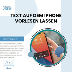 Text auf dem iPhone vorlesen lassen